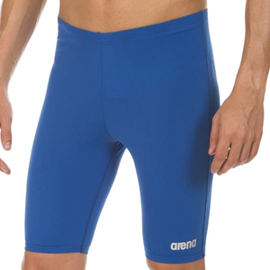 Arena Vibrant Blue Competitive Swim Bathing Suit Training Jammers Size 28 12/14